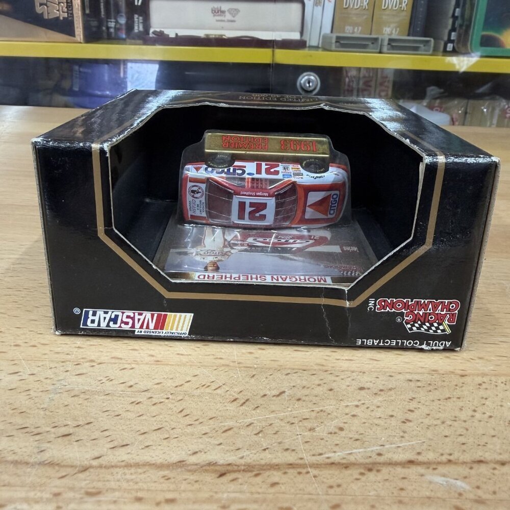 Racing Champions 1993 Premier Edition #21 Morgan Shepherd 1:64 Scale - Picture 5 of 6